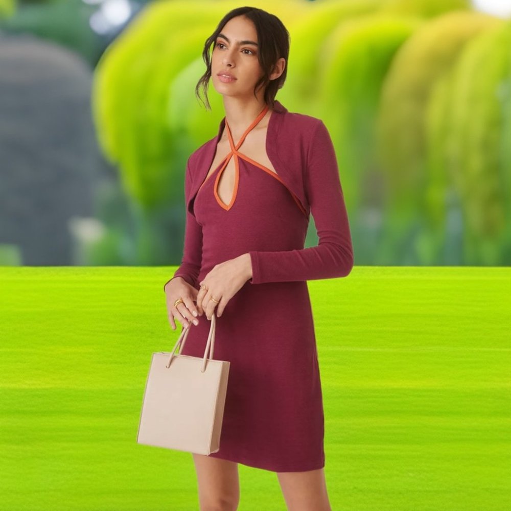 NWT Anthropologie Sweater Dress Set